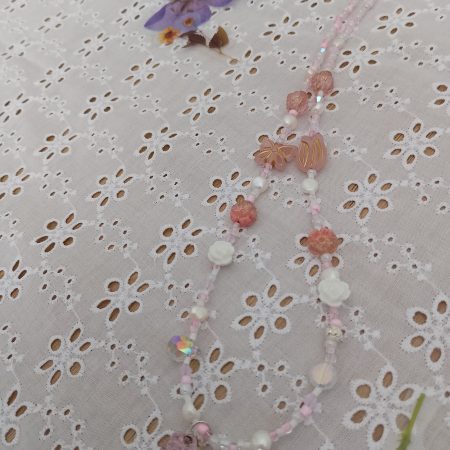 English Garden Necklace with Pearls
