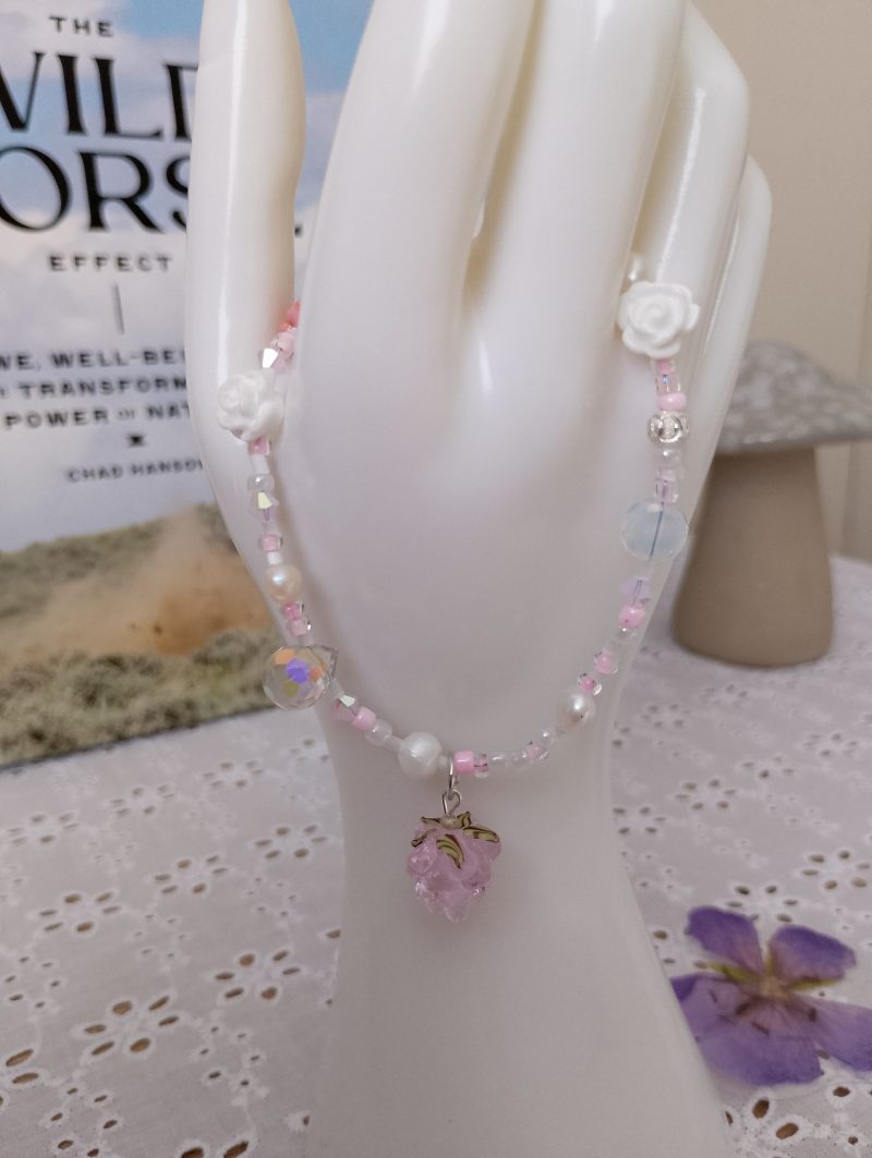 English Garden Necklace with Pearls