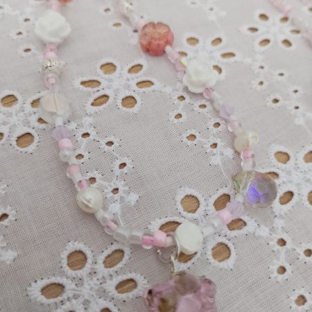 English Garden Necklace with Pearls