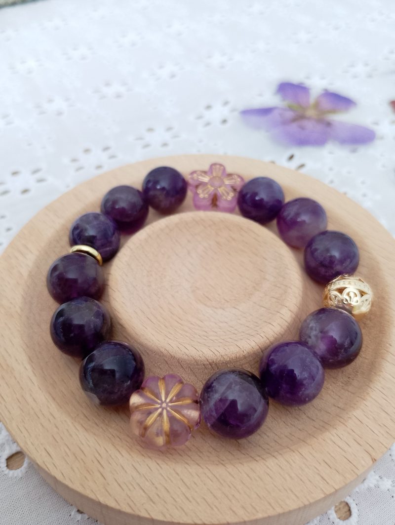 Amethyst 16cm Bracelet