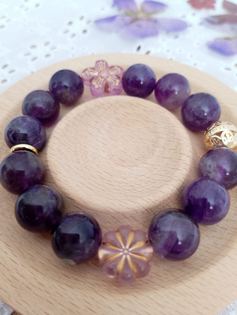 Amethyst 16cm Bracelet