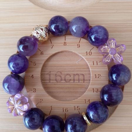 Amethyst 16cm Bracelet