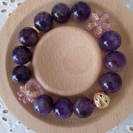 Amethyst 16cm Bracelet