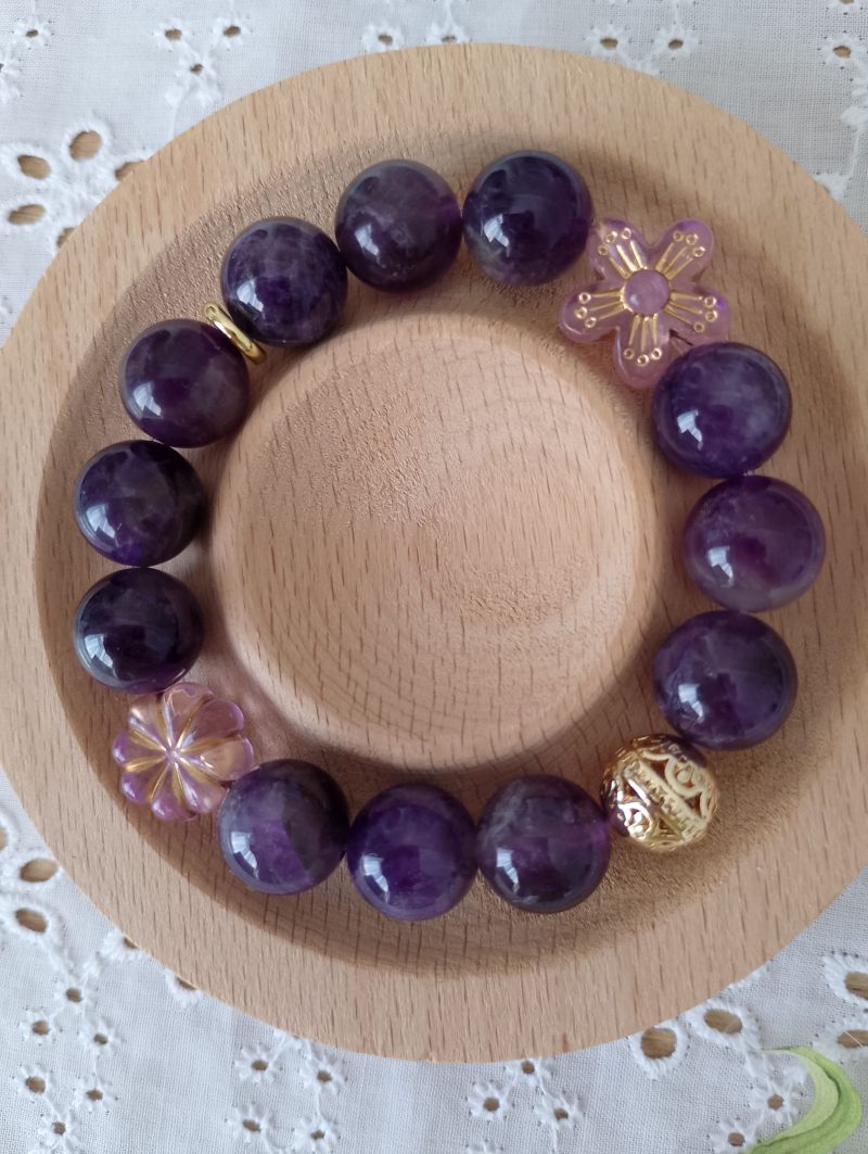 Amethyst 16cm Bracelet