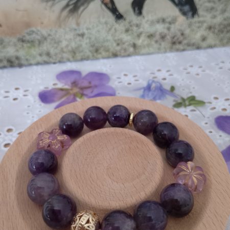 Amethyst 16cm Bracelet