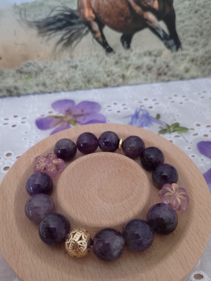 Amethyst 16cm Bracelet