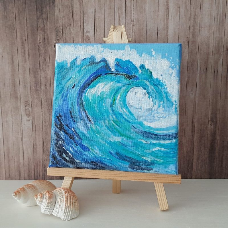 Original painting - Ocean wave canvas
