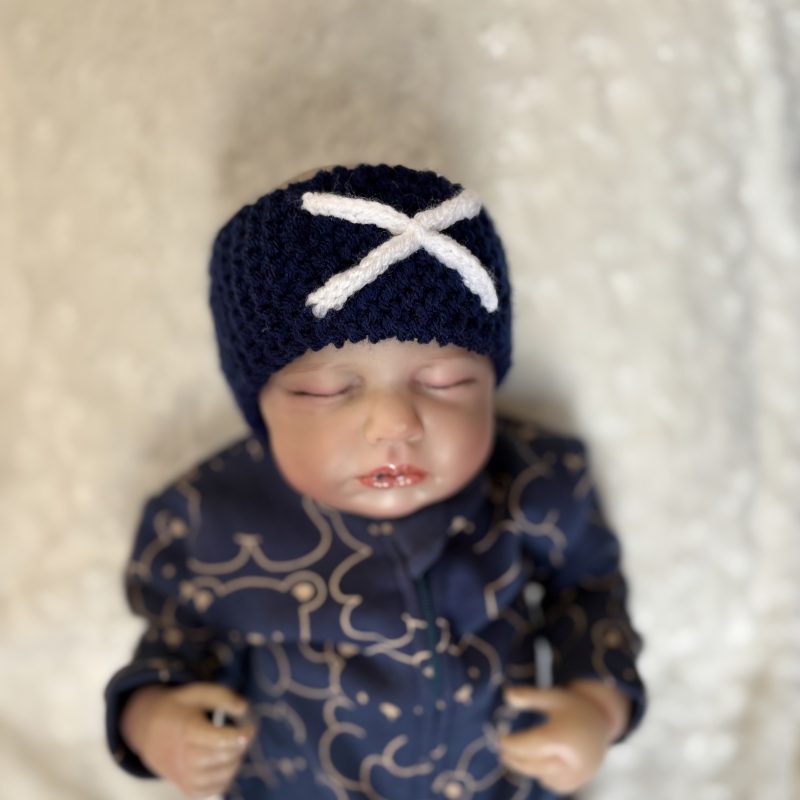 Hand Knitted boys/girls World Cup Baby Headbands in 3 Team Colours, 0-9 Months
