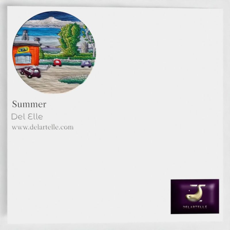 Summer — Old Swan Panorama — Greeting Card | Liverpool Cityscape