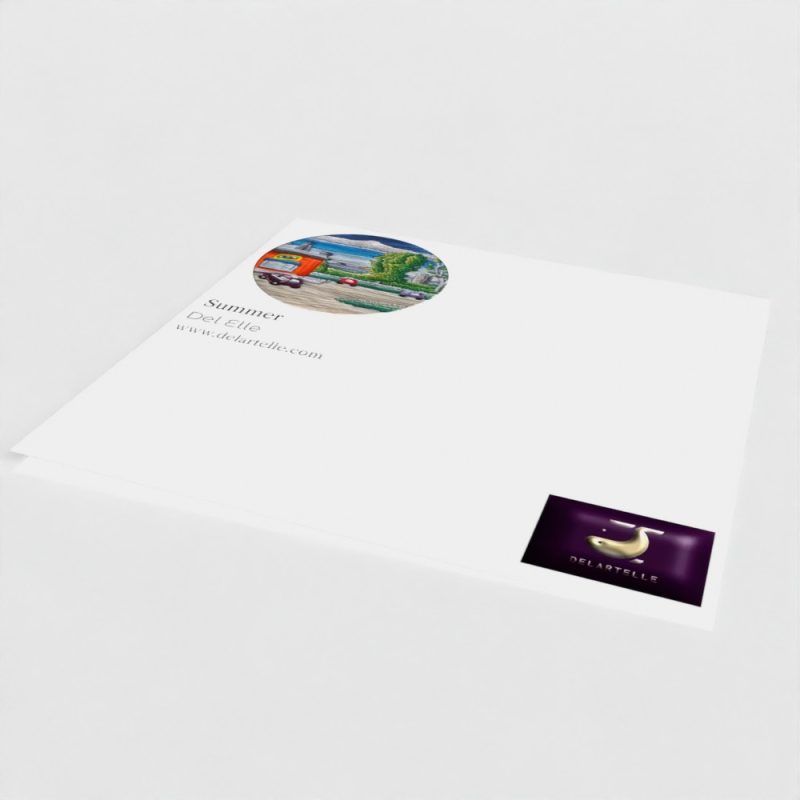 Summer — Old Swan Panorama — Greeting Card | Liverpool Cityscape