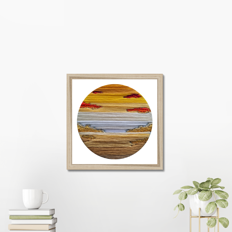 Warm Sunset — Fine Art Paper Print | Sunsets and Mornings Series