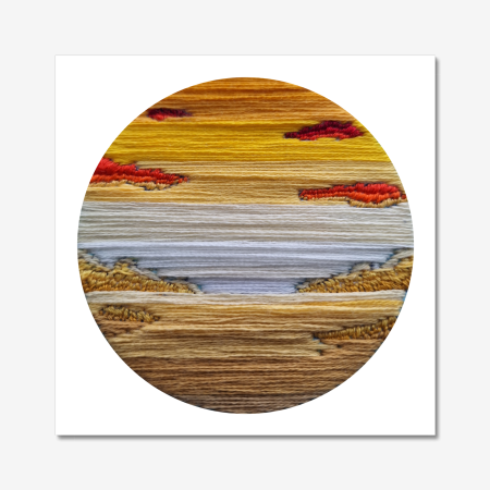 Warm Sunset — Fine Art Paper Print | Sunsets and Mornings Series