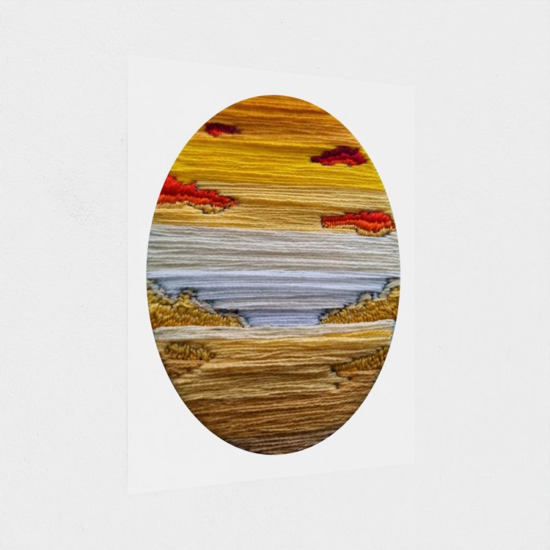 Warm Sunset — Fine Art Paper Print | Sunsets and Mornings Series