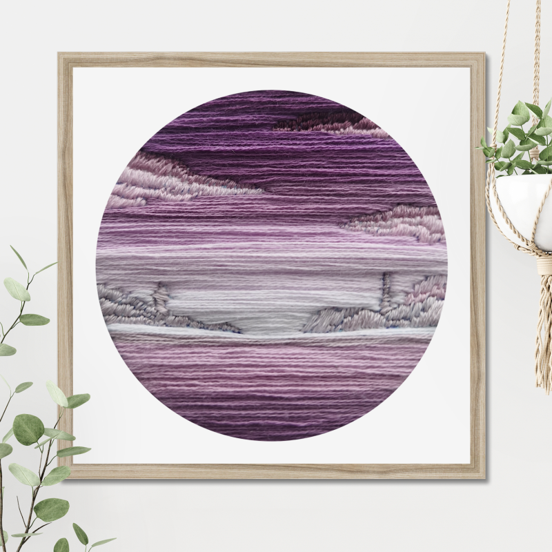 Violet Morning — Fine Art Paper Print | Sunsets and Mornings Series