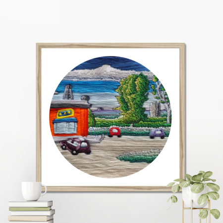 Summer — Old Swan Panorama — Fine Art Paper Print | Cityscape