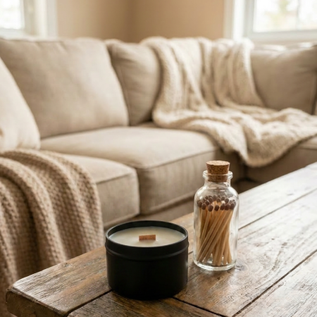 SPRING COLLECTION - WOOD WICK CANDLE