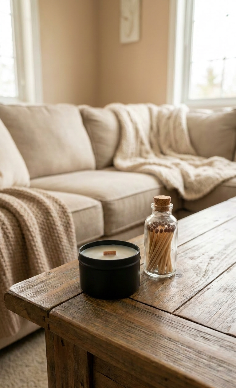 SPRING COLLECTION - WOOD WICK CANDLE