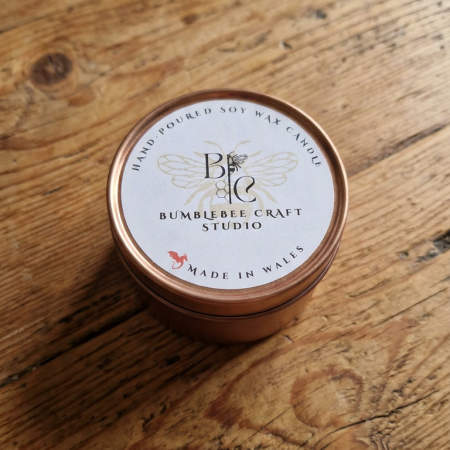 WOOD WICK CANDLE - Rose Gold Collection