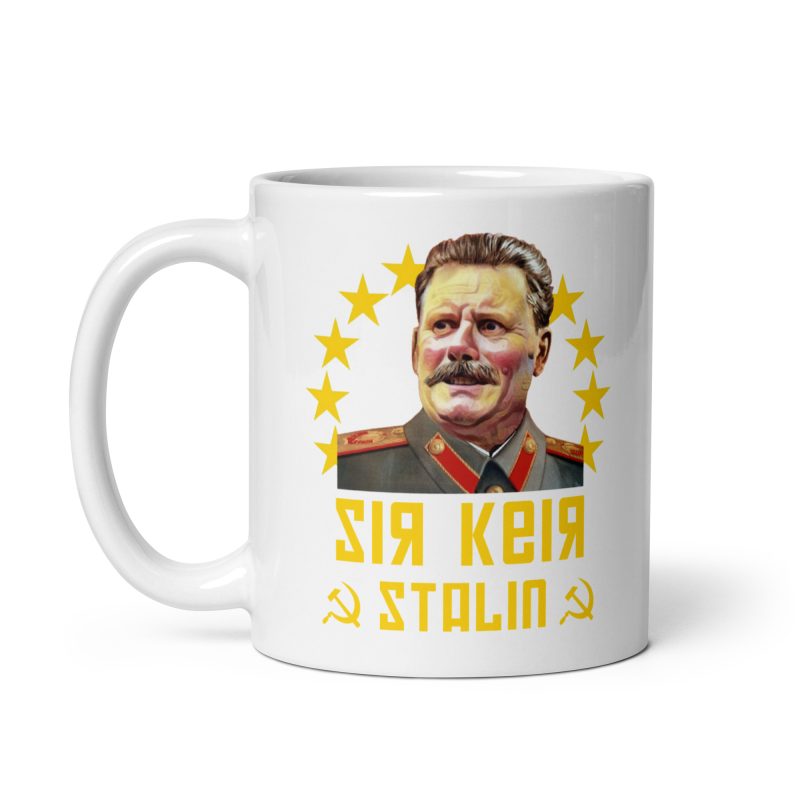 Sir Keir Stalin Political Parody Mug Ceramic 11oz White Made To Order