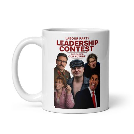 Labour Party Leadership Contest Mug Ceramic 11oz White Made To Order Political Gift