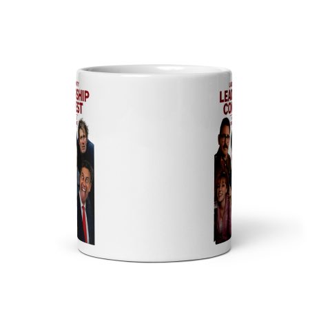 Labour Party Leadership Contest Mug Ceramic 11oz White Made To Order Political Gift