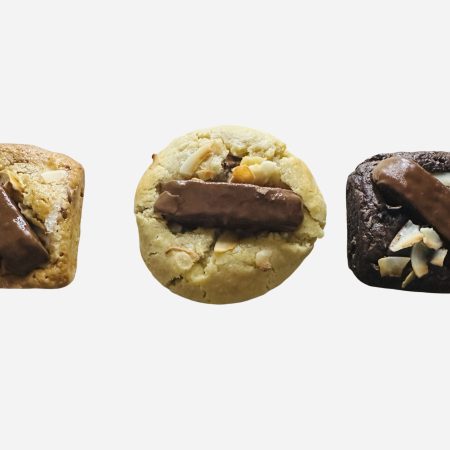2 Malibu Bounty Dark Chocolate Brownie — Handmade in London