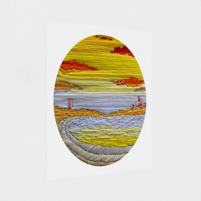 Bright Sunset — Fine Art Paper Print | Sunsets and Mornings Series