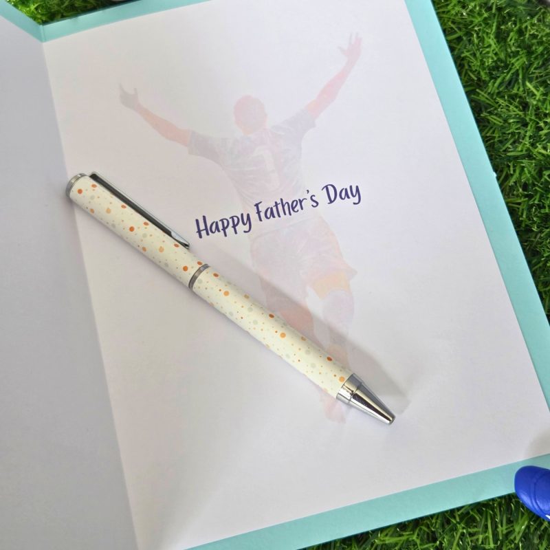 Football Themed Father's Day Card