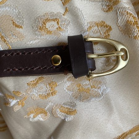 Stirrup belt Brown English leather 40.5 inches