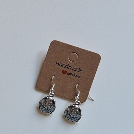 Handmade Tibetan Silver Guinea Pig Earrings | Quirky Animal Gift UK