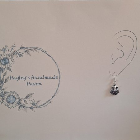 Handmade Tibetan Silver Guinea Pig Earrings | Quirky Animal Gift UK