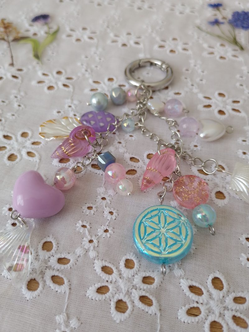 Mermaid Theme Bag Charm