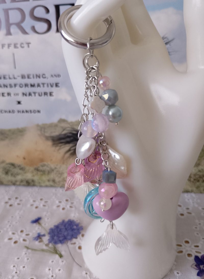 Mermaid Theme Bag Charm
