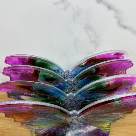Butterfly Coasters - Rainbow