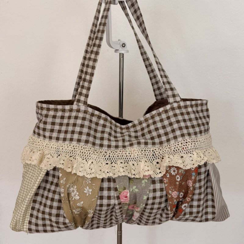 Vintage hobo bag+vintage automatic hairpin