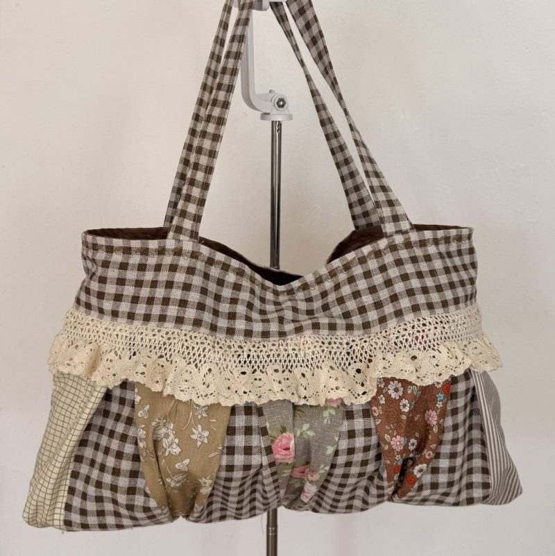 Vintage hobo bag+vintage automatic hairpin