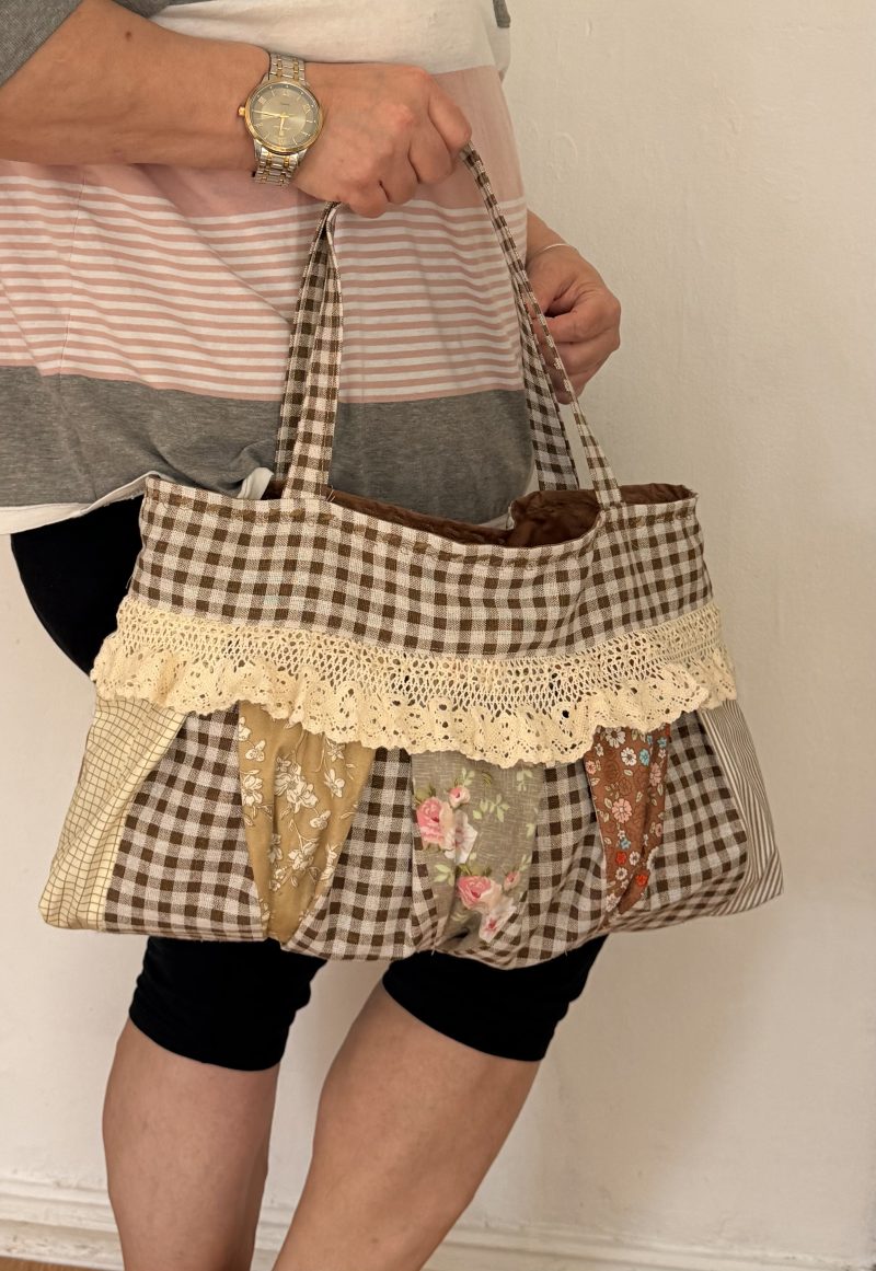 Vintage hobo bag+vintage automatic hairpin