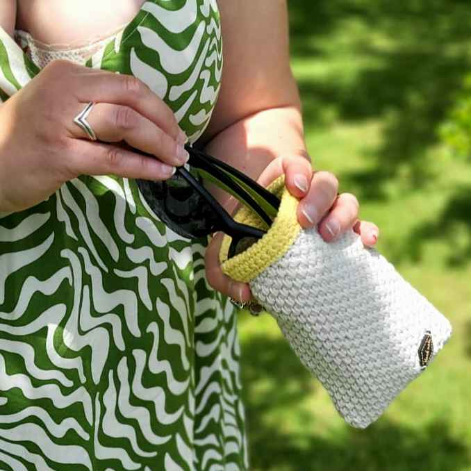 Sunglasses Snap Pouch