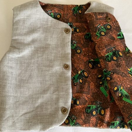 Reversible Waistcoat - Tractor