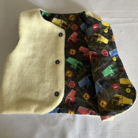 Reversible Waistcoat - Trucks