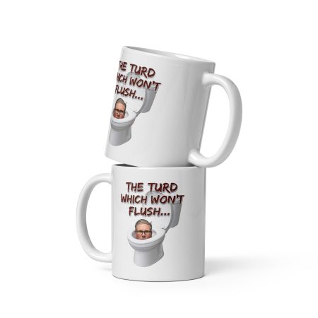 Anti Starmer Political Mug Ceramic 11oz White Made To Order Funny UK Gift