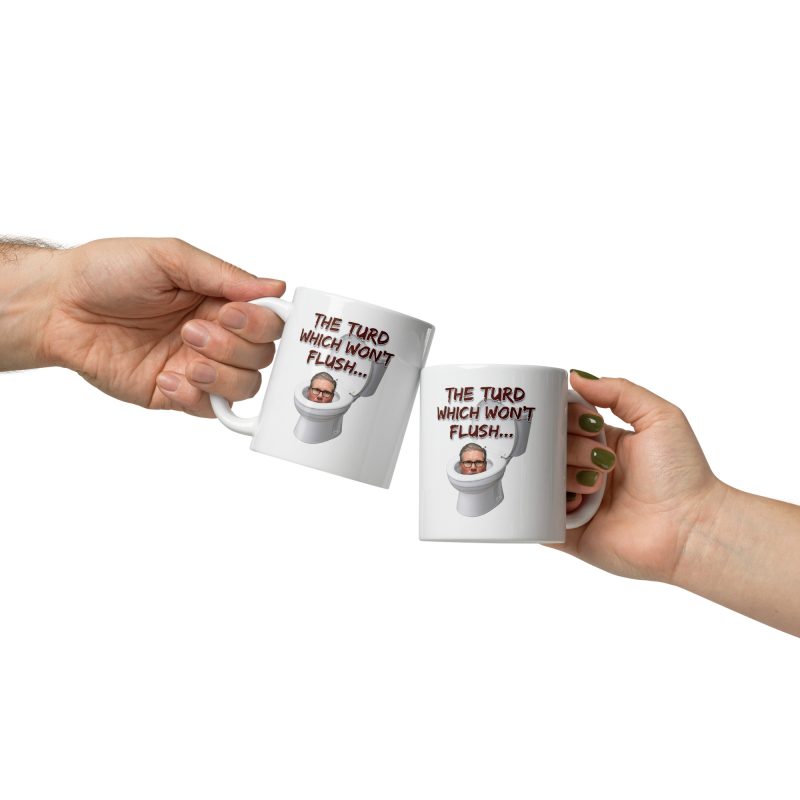 Anti Starmer Political Mug Ceramic 11oz White Made To Order Funny UK Gift