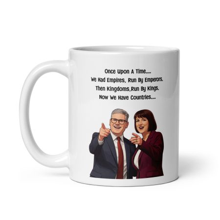 Political Satire Mug Ceramic 11oz White Made To Order Funny UK Politics Gift