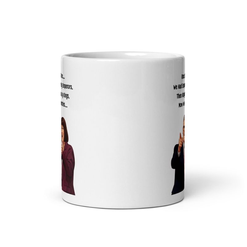 Political Satire Mug Ceramic 11oz White Made To Order Funny UK Politics Gift