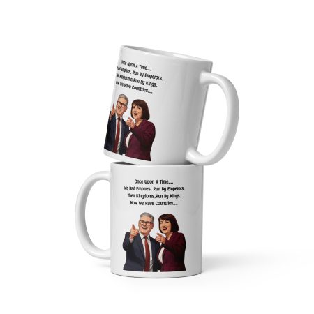 Political Satire Mug Ceramic 11oz White Made To Order Funny UK Politics Gift