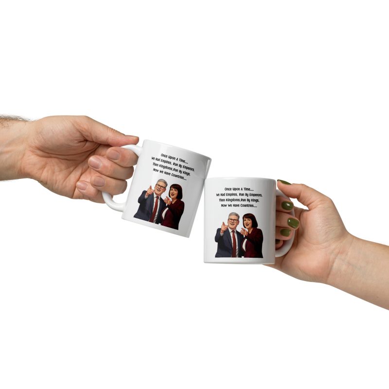 Political Satire Mug Ceramic 11oz White Made To Order Funny UK Politics Gift