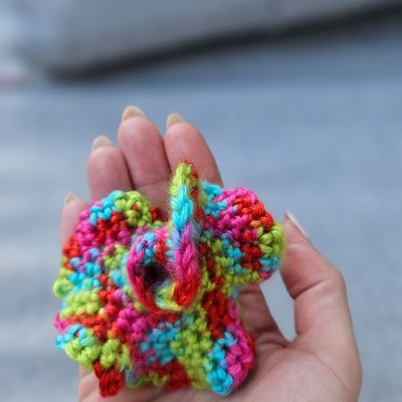 Handmade crochet fidget spinner