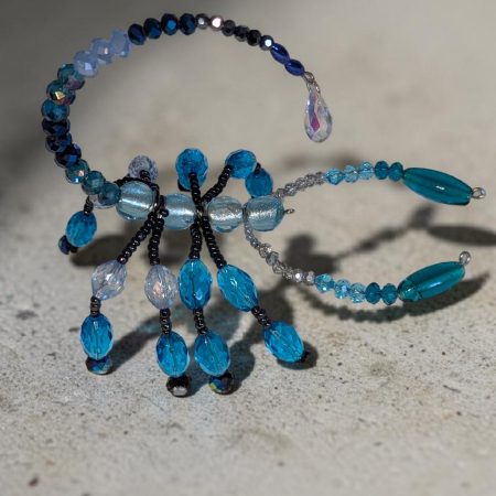 Phantasm – Handcrafted Crystal & Glass Bead Scorpion
