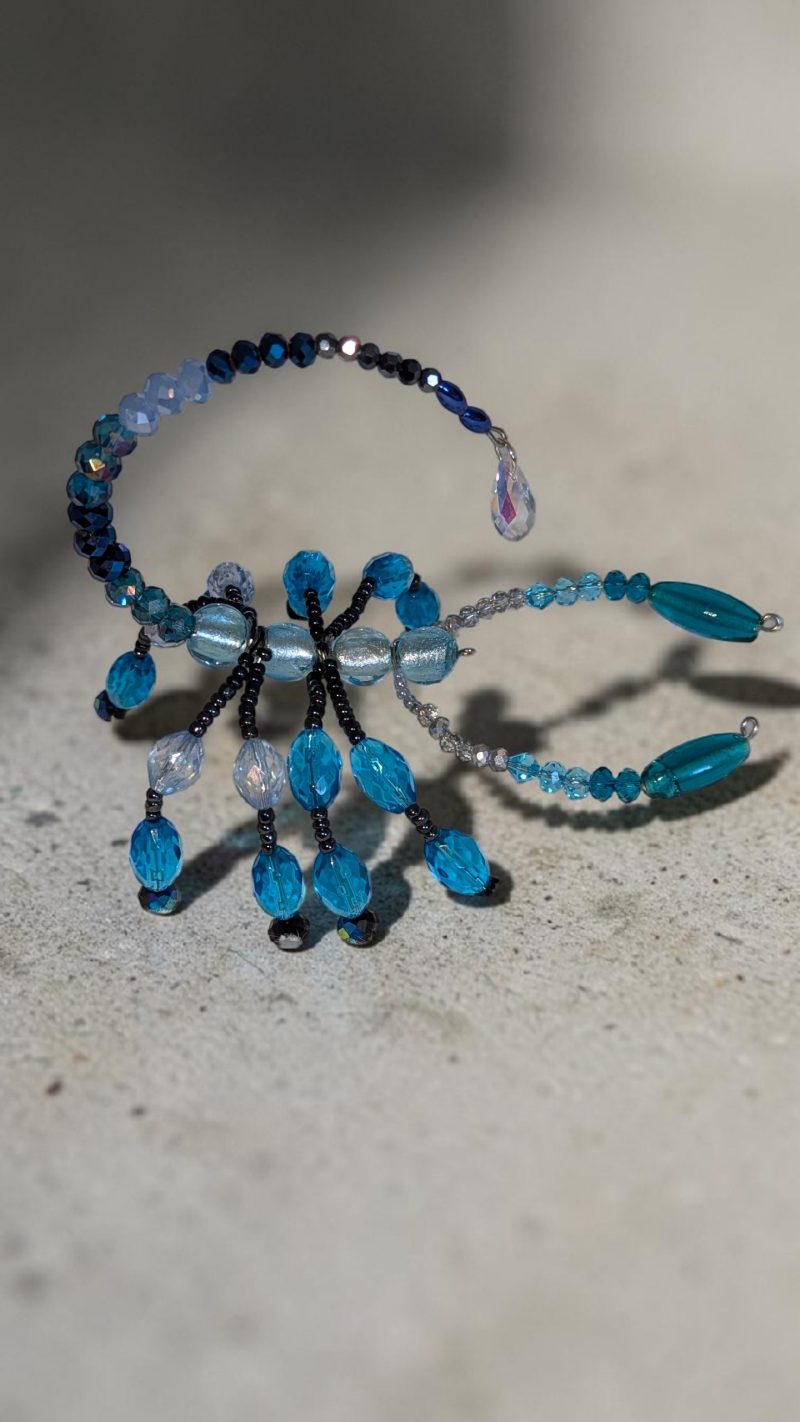 Phantasm – Handcrafted Crystal & Glass Bead Scorpion