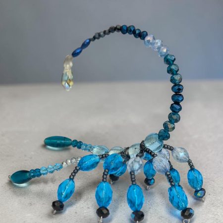 Phantasm – Handcrafted Crystal & Glass Bead Scorpion